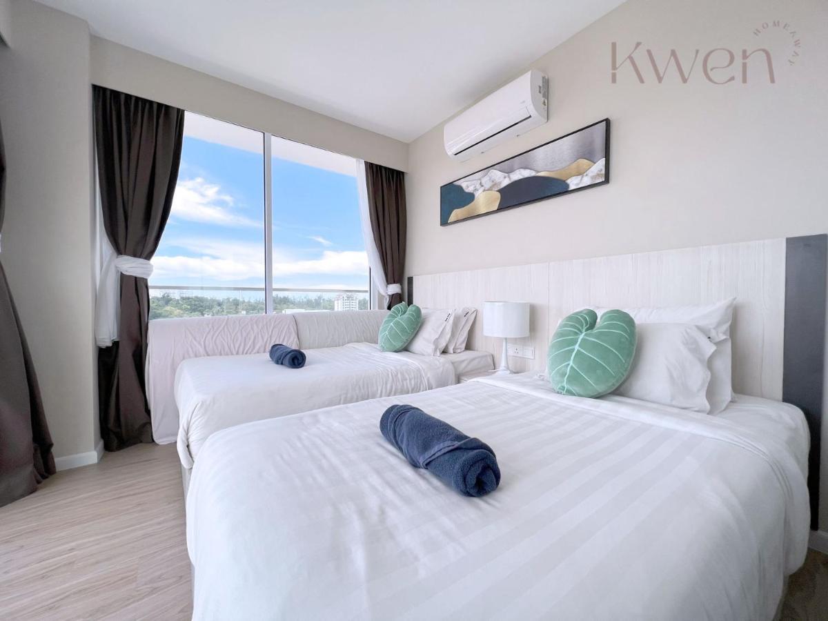 Kwen Suites-Tanjung Aru Infinitypool Seaview/Airport View Kota Kinabalu Exterior foto