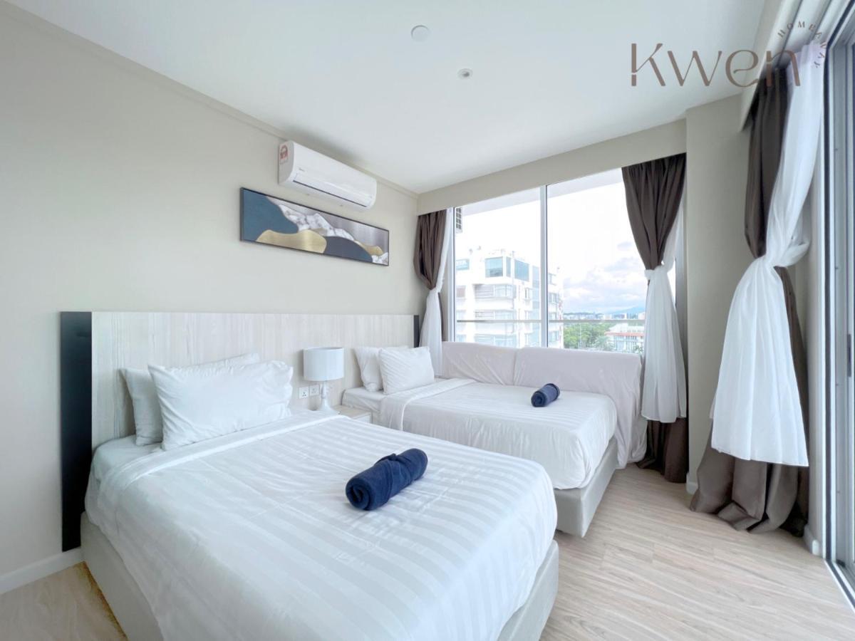 Kwen Suites-Tanjung Aru Infinitypool Seaview/Airport View Kota Kinabalu Exterior foto