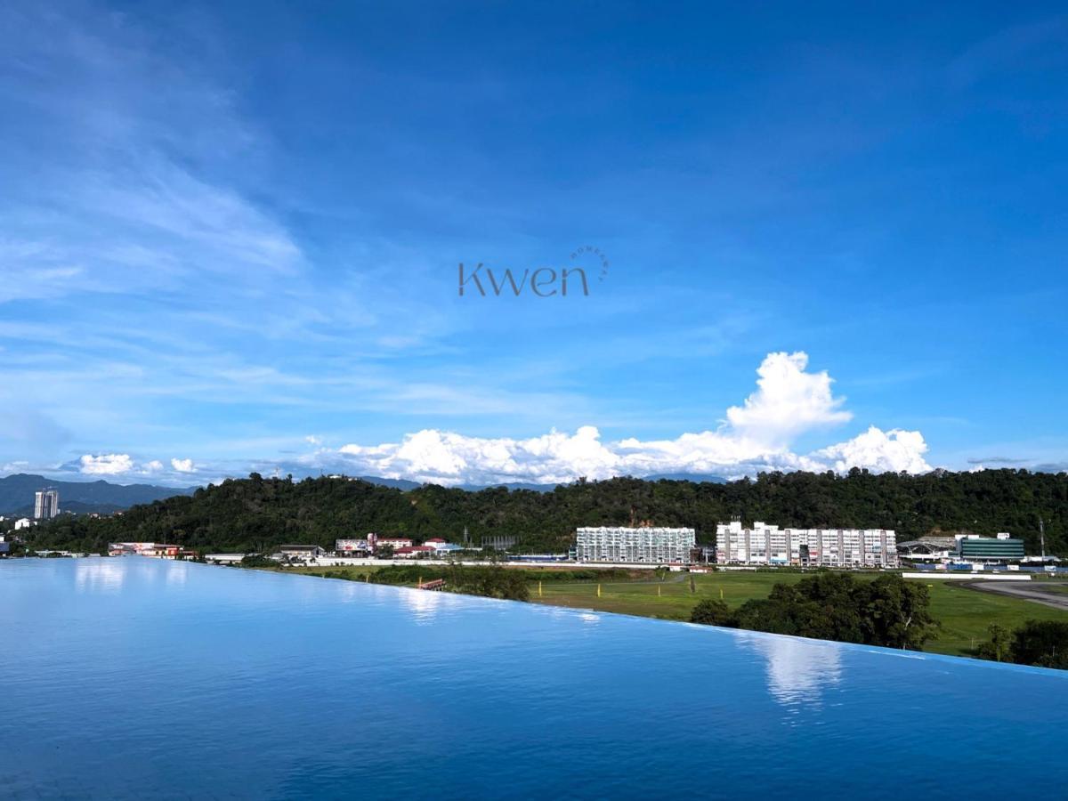 Kwen Suites-Tanjung Aru Infinitypool Seaview/Airport View Kota Kinabalu Exterior foto