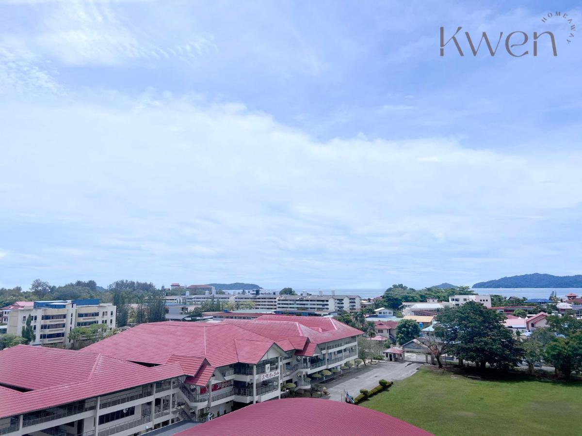 Kwen Suites-Tanjung Aru Infinitypool Seaview/Airport View Kota Kinabalu Exterior foto